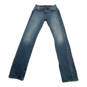 Levi Strauss Co 502 Mens‎ Blue Denim Jeans W29 L32 Straight Leg